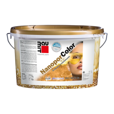 BAUMIT_ NanoporColor PRÉMIUM HOMLOKZATFESTÉKEK 5 l II. színcsoport
